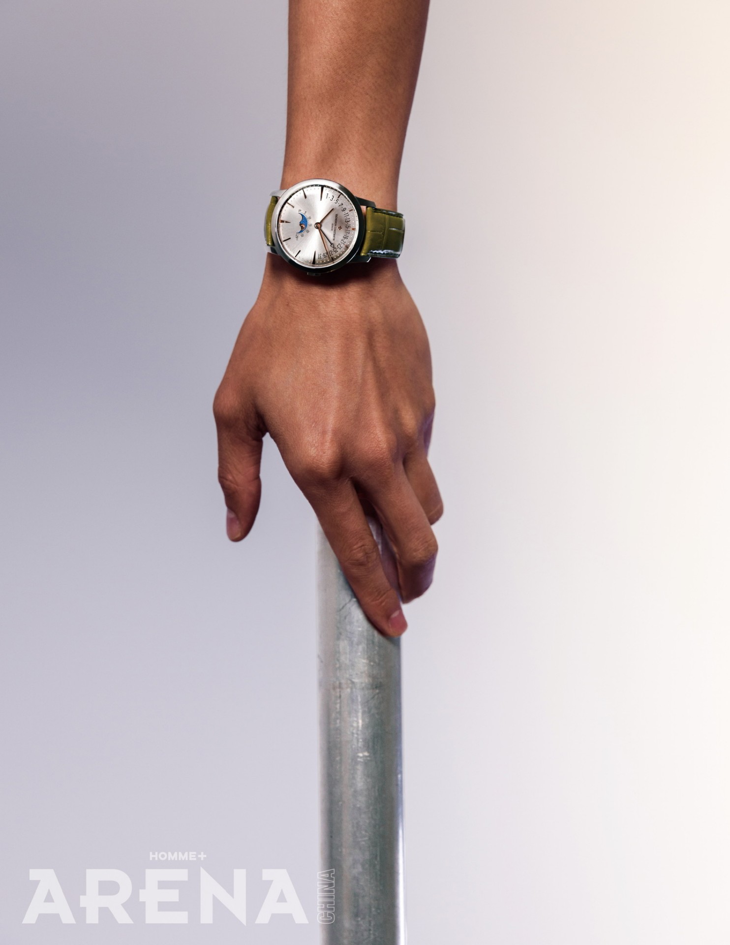 Arena Homme+ China — Vacheron Constantin watch on barre