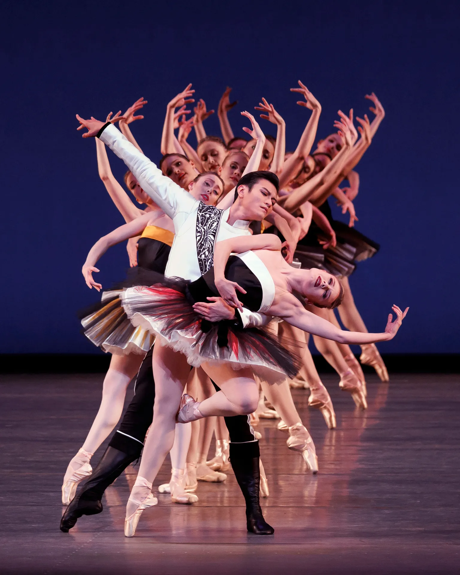 Paquita series — Paquita — ensemble pose with partner