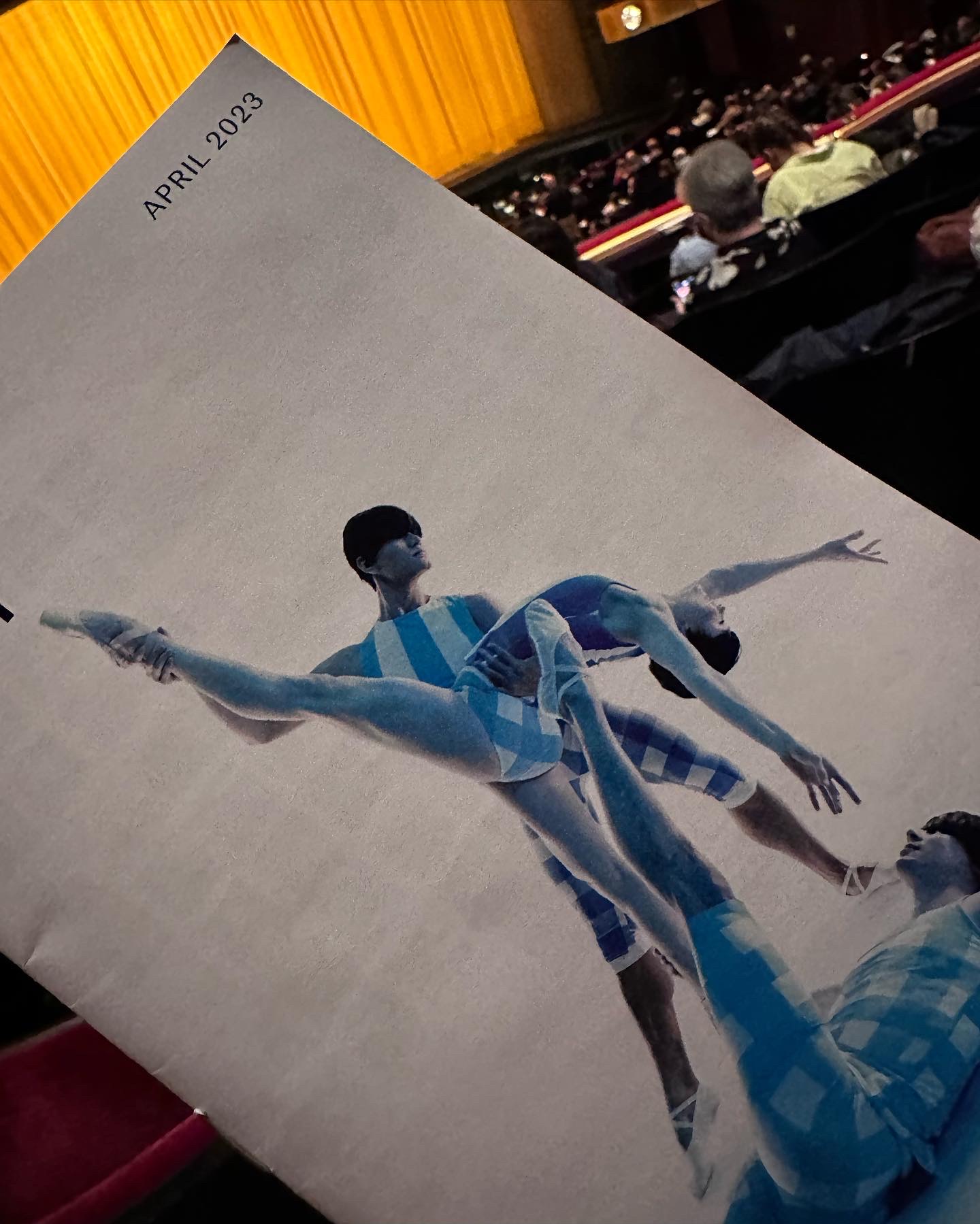 NYCB Playbill, April 2023